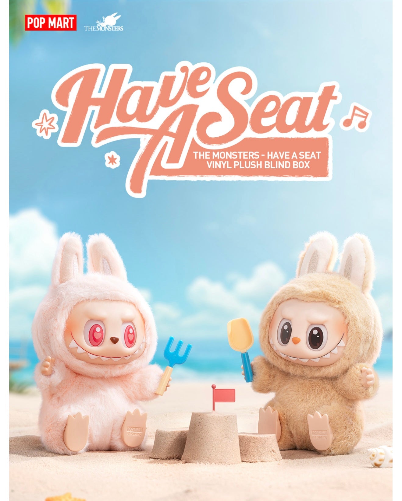THE MONSTERS - Have a Seat Vinyl Plush Blind Box – Truevai